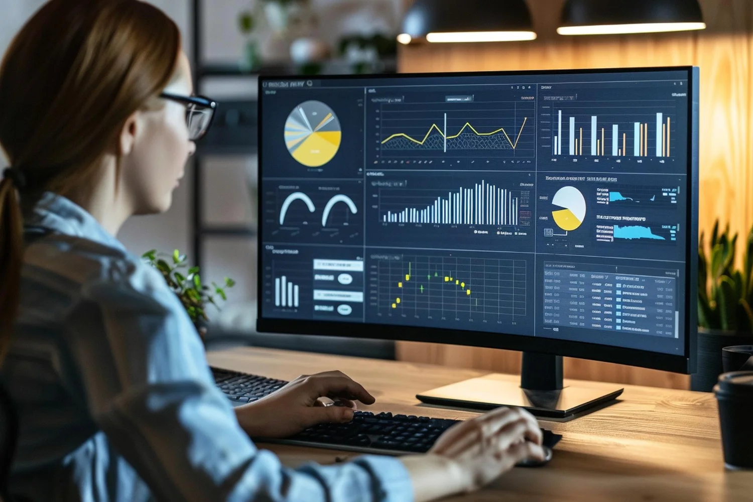 Dashboard di monitoraggio e controllo degli accessi ai dati aziendali in tempo reale
