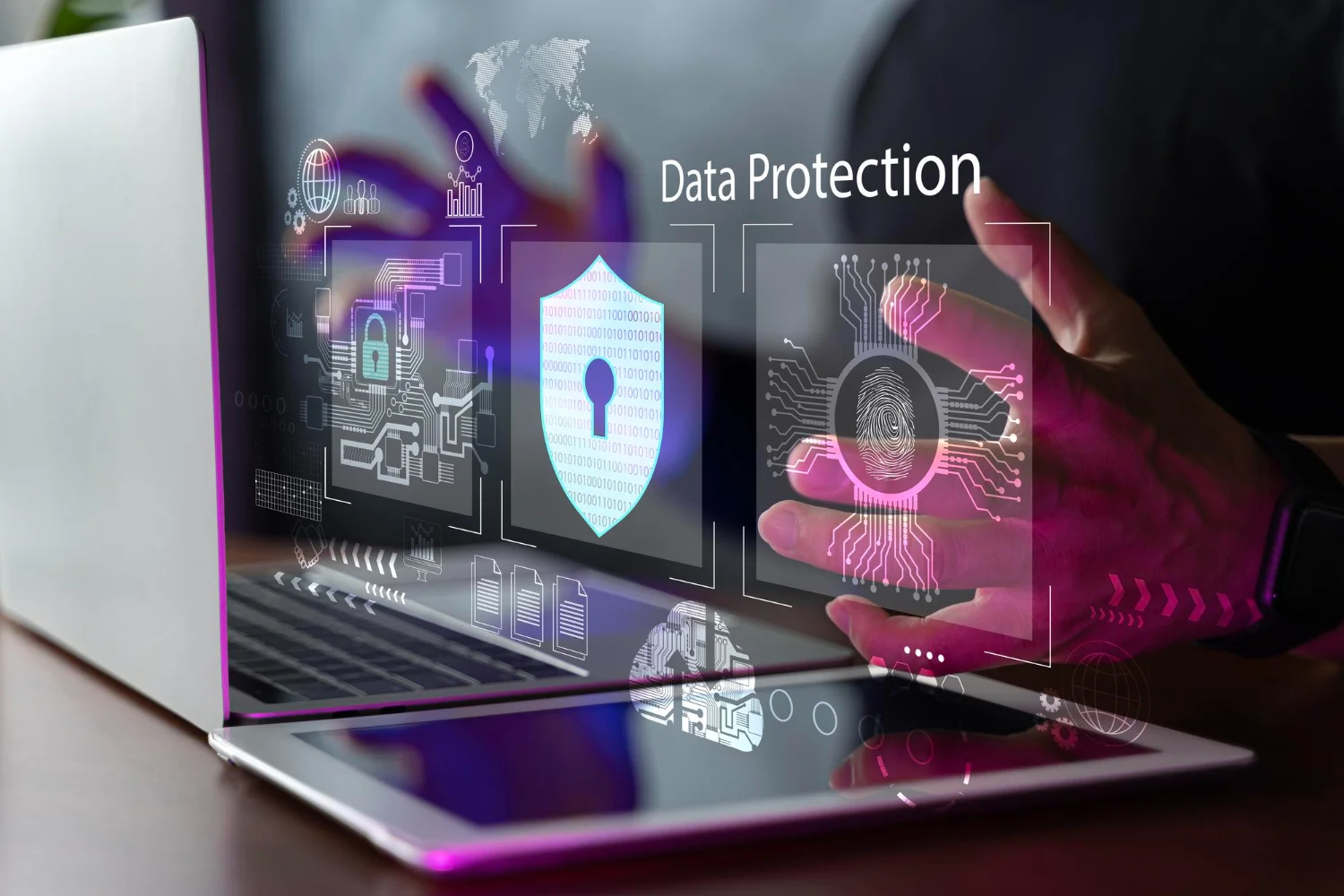 Data Protection - Autenticazione biometrica e impronta digitale per la protezione dei dati aziendali